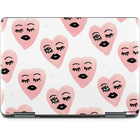 Bouffants and Broken Hearts Winking Hearts Notebook 9 Pro 13in (2017) Skin