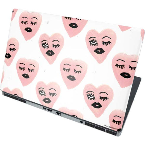 Bouffants and Broken Hearts Winking Hearts Dell Precision Skin