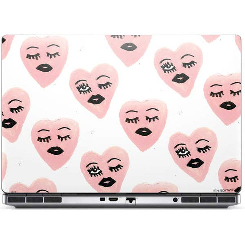 Bouffants and Broken Hearts Winking Hearts Dell Precision Skin