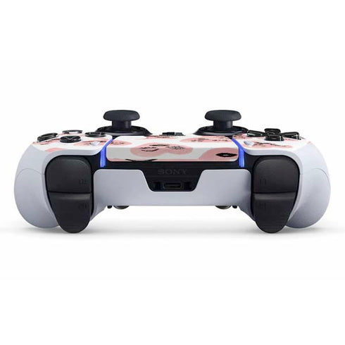 Bouffants and Broken Hearts Winking Hearts PS5 DualSense Edge Pro Controller Skin