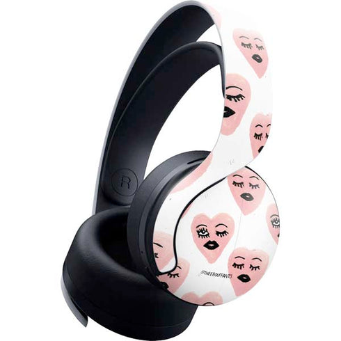 Bouffants and Broken Hearts Winking Hearts PlayStation PS5 Skins