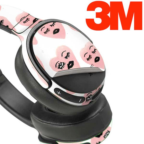 Bouffants and Broken Hearts Winking Hearts Skullcandy Venue Skin