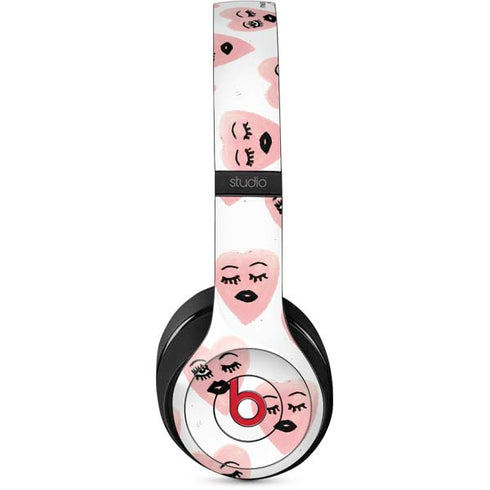 Bouffants and Broken Hearts Winking Hearts Studio Wireless Skin