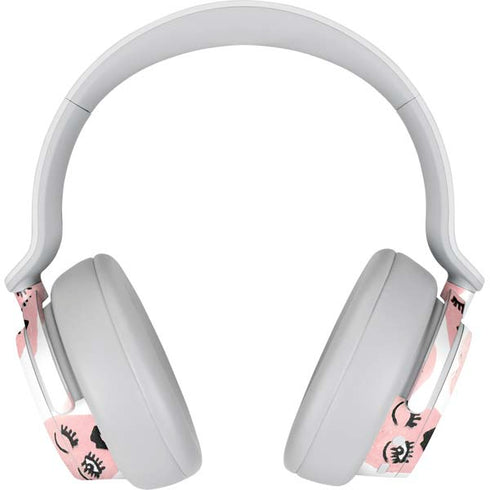 Bouffants and Broken Hearts Winking Hearts Surface Headphones Skin