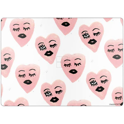 Bouffants and Broken Hearts Winking Hearts Surface Laptop 7 13.8in Skin