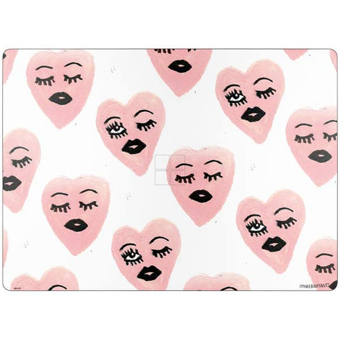 Bouffants and Broken Hearts Winking Hearts Surface Laptop 7 15in Skin