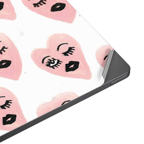Bouffants and Broken Hearts Winking Hearts Surface Laptop 7 15in Skin