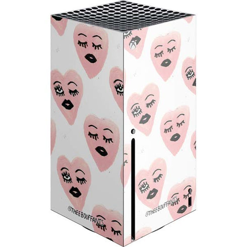 Bouffants and Broken Hearts Winking Hearts Xbox Series X Skins