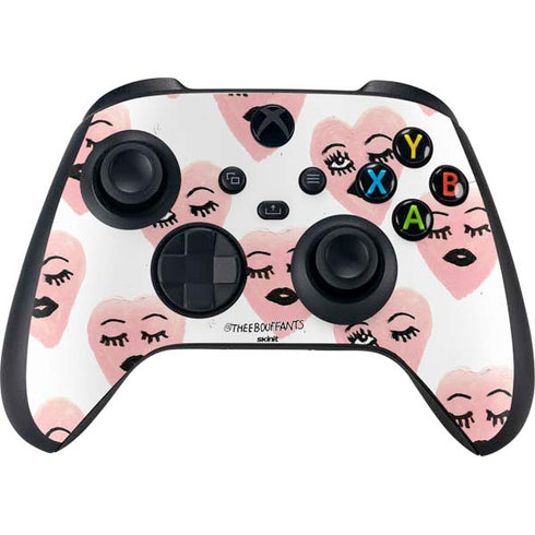 Bouffants and Broken Hearts Winking Hearts Xbox Series X Skins