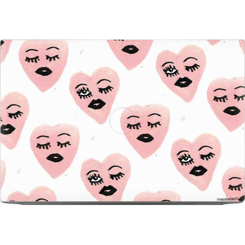 Bouffants and Broken Hearts Winking Hearts Dell XPS Skin
