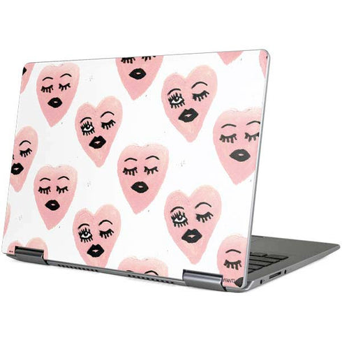 Bouffants and Broken Hearts Winking Hearts Yoga 710 14in Skin