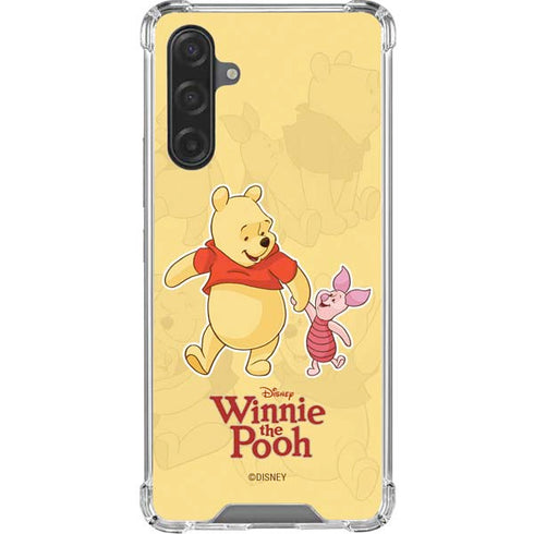 Disney Winnie the Pooh and Piglet Galaxy A17 Clear Case