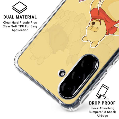 Disney Winnie the Pooh and Piglet Galaxy A36 5G Clear Case