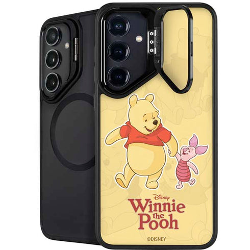 Disney Winnie the Pooh and Piglet Galaxy S25 Kickstand Case