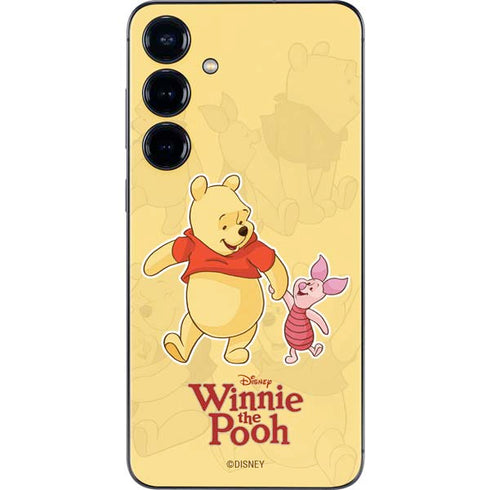 Disney Winnie the Pooh and Piglet Galaxy S25 Plus Skin