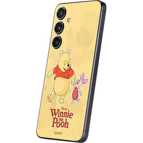 Disney Winnie the Pooh and Piglet Galaxy S25 Plus Skin