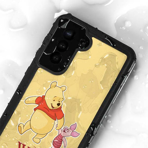 Disney Winnie the Pooh and Piglet Galaxy S24 Plus Waterproof Case