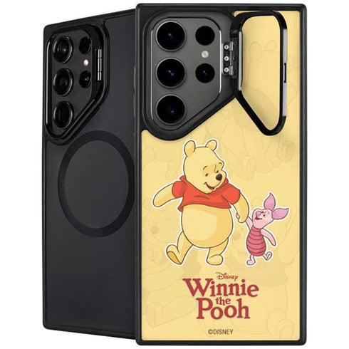 Disney Winnie the Pooh and Piglet Galaxy S25 Ultra Kickstand Case