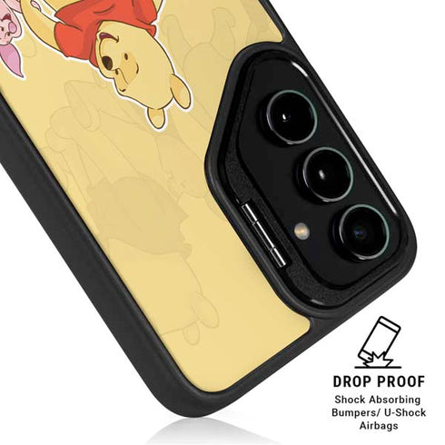 Disney Winnie the Pooh and Piglet Galaxy S25 Ultra Kickstand Case