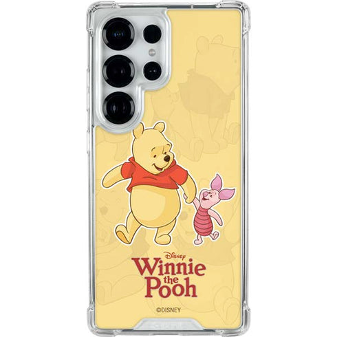 Disney Winnie the Pooh and Piglet Galaxy S26 Ultra Clear Case