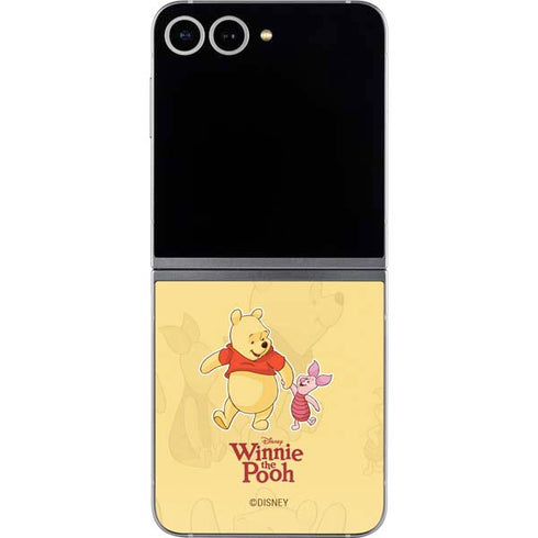 Disney Winnie the Pooh and Piglet Galaxy Z Flip6 Skin