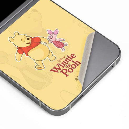 Disney Winnie the Pooh and Piglet Galaxy Z Flip6 Skin