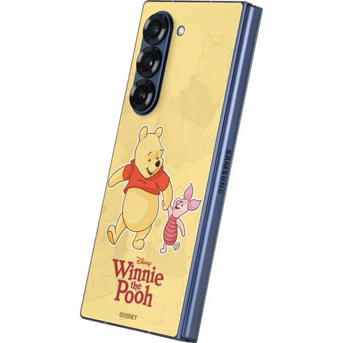 Disney Winnie the Pooh and Piglet Galaxy Z Fold6 Skin