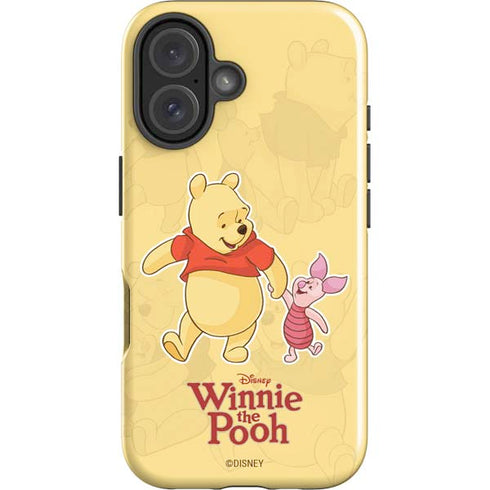 Disney Winnie the Pooh and Piglet iPhone 16 Impact Case