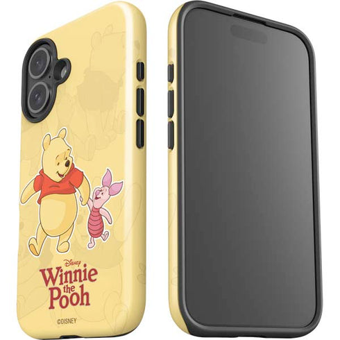 Disney Winnie the Pooh and Piglet iPhone 16 Plus Impact Case