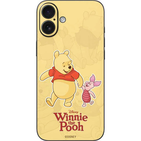 Disney Winnie the Pooh and Piglet iPhone 16 Plus Skin