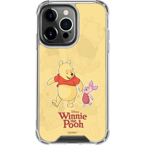 Disney Winnie the Pooh and Piglet iPhone 16 Pro Clear Case