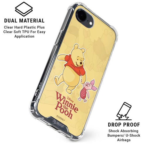 Disney Winnie the Pooh and Piglet iPhone 16e Clear Case