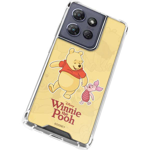 Disney Winnie the Pooh and Piglet Moto G 5G (2025) Clear Case