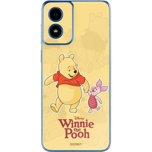 Disney Winnie the Pooh and Piglet Moto G Play 4G (2024) Skin