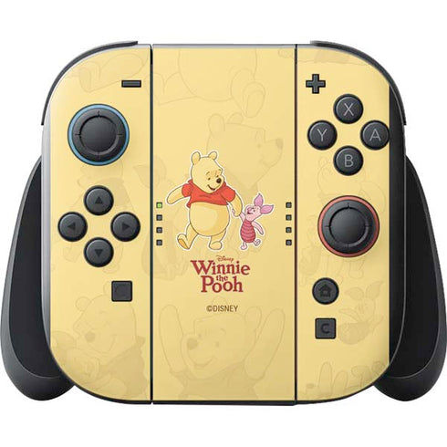 Disney Winnie the Pooh and Piglet Nintendo Switch 2 (2025) with Joy-Con Skin
