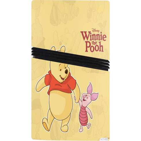 Disney Winnie the Pooh and Piglet PS5 Pro Bundle Skin