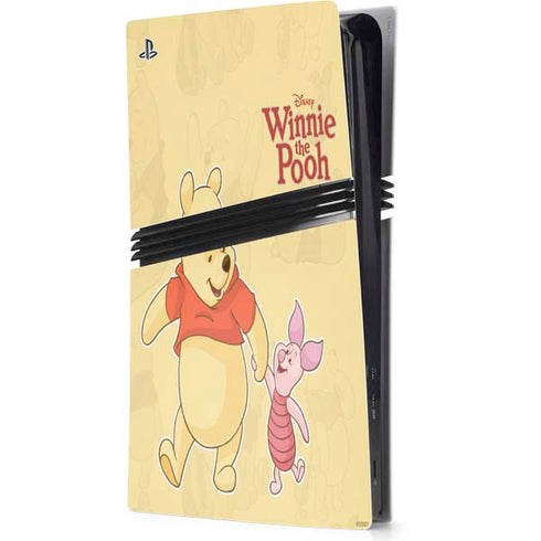 Disney Winnie the Pooh and Piglet PS5 Pro Console Skin