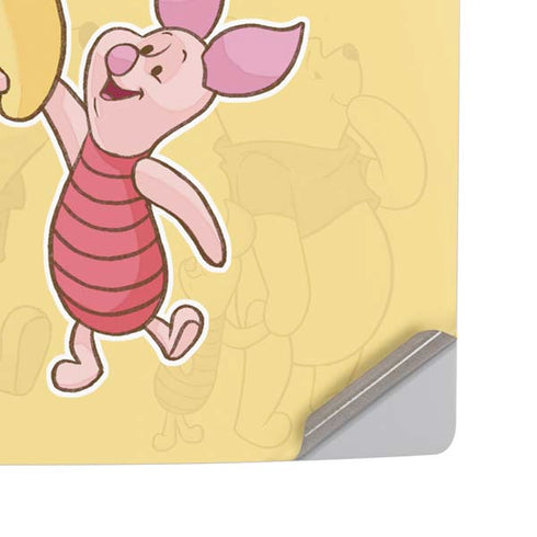 Disney Winnie the Pooh and Piglet PS5 Pro Disk Console Skin