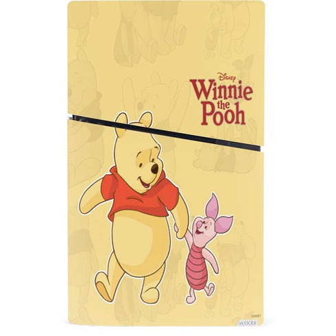 Disney Winnie the Pooh and Piglet PS5 Slim Digital Edition Console Skin