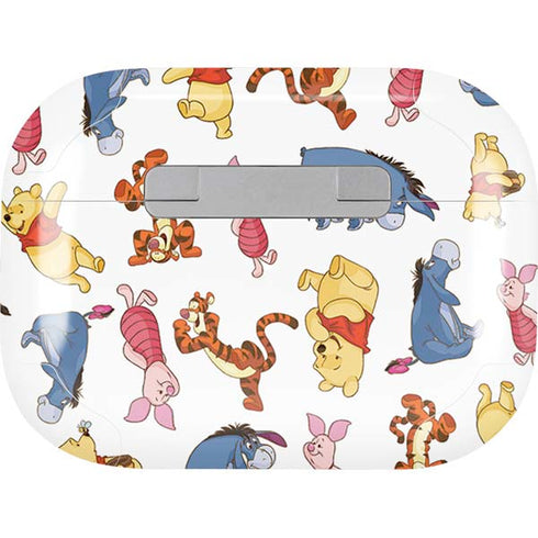 Disney Winnie the Pooh Character Pattern AirPods Skins