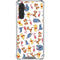 Disney Winnie the Pooh Character Pattern Galaxy A17 Clear Case