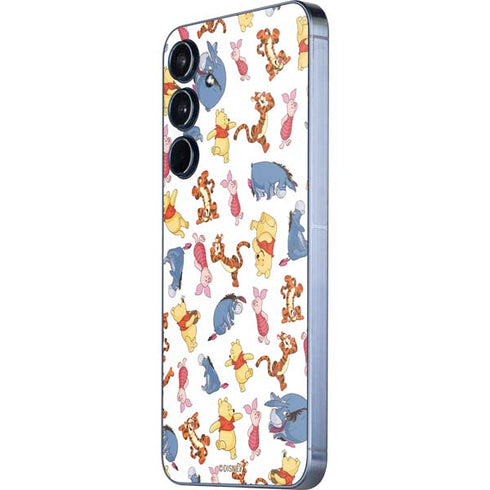 Disney Winnie the Pooh Character Pattern Galaxy A35 5G Skin