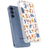 Disney Winnie the Pooh Character Pattern Galaxy A55 5G Clear Case