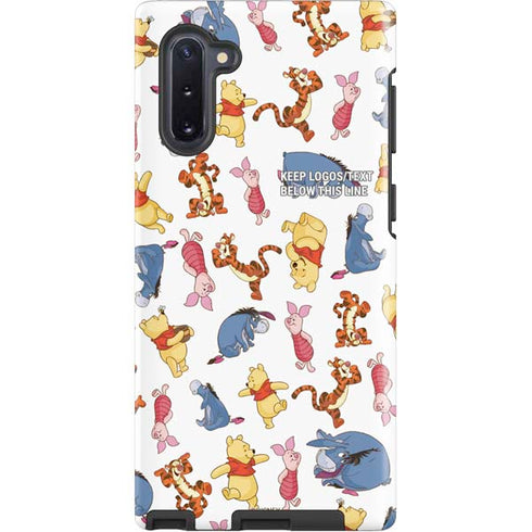 Disney Winnie the Pooh Character Pattern Galaxy Cases