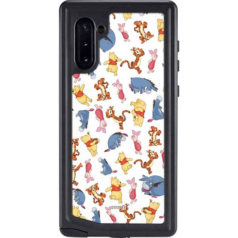 Disney Winnie the Pooh Character Pattern Galaxy Cases