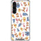 Disney Winnie the Pooh Character Pattern Galaxy S24 FE Clear Case