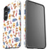 Disney Winnie the Pooh Character Pattern Galaxy S25 Impact Case