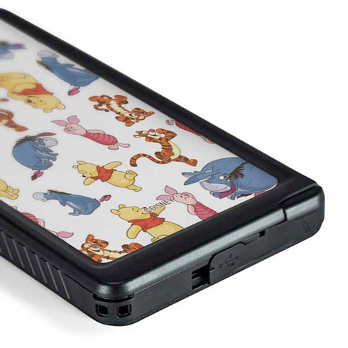 Disney Winnie the Pooh Character Pattern Galaxy S24 Ultra Waterproof Case