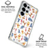 Disney Winnie the Pooh Character Pattern Galaxy S25 Ultra Clear Case
