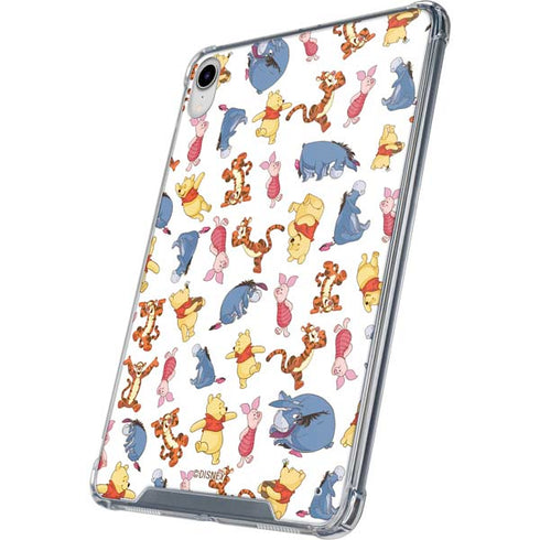 Disney Winnie the Pooh Character Pattern iPad 11th Gen (2025) Clear Case